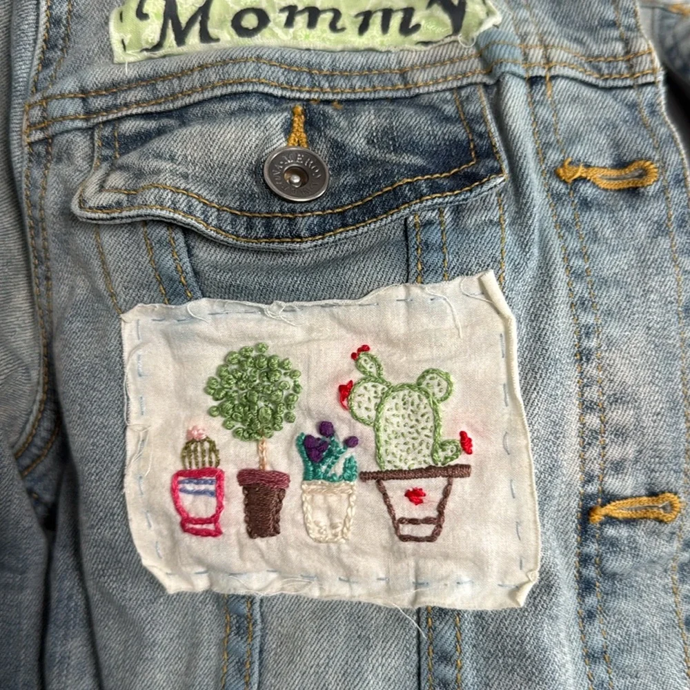 Denim patch jacket - Picture 8 of 16